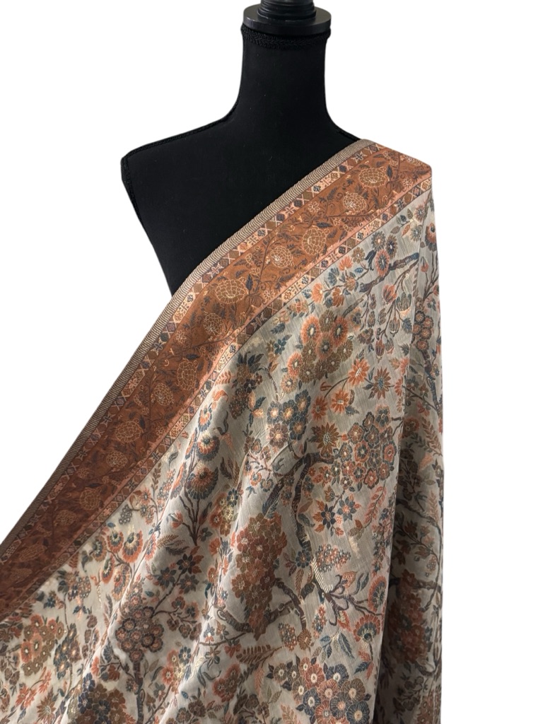 Kani Silk Zari Shawl